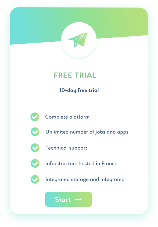 free trial saagie